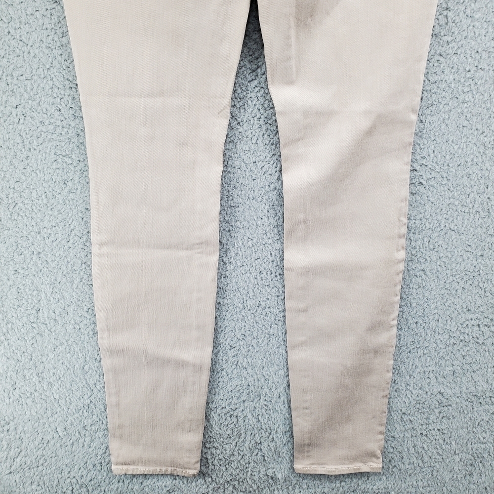 L'AGENCE Marguerite Skinny High Rise Jeans Biscuit - Picture 9 of 13